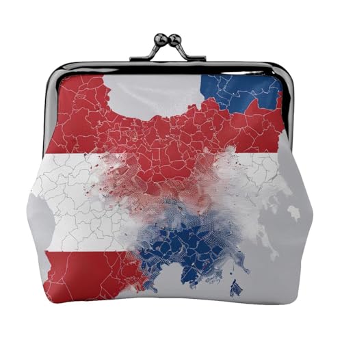 Animationskarte der Tschechischen Republik, bedruckt, elegante und einzigartige süße Geldbörse mit wasserdichtem Kussschloss für Münzen von YANYU