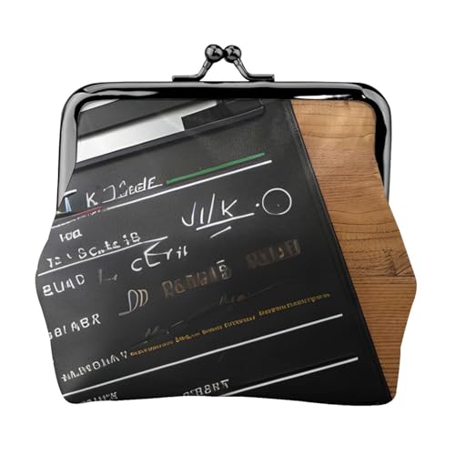 Movies Clapperboard Pattern Print Stilvolle einzigartige Münzbörse Niedliche Mini-Geldbörse mit Kussschloss Wasserdicht für Münzen von YANYU