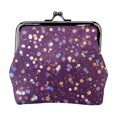 Stilvolle und einzigartige Geldbörse mit Glitzerdruck mit wasserdichtem Kussverschluss für Münzen Stilvolle und einzigartige Geldbörse mit Glitzerdruck mit wasserdichtem Kussverschluss für Münzen von YANYU