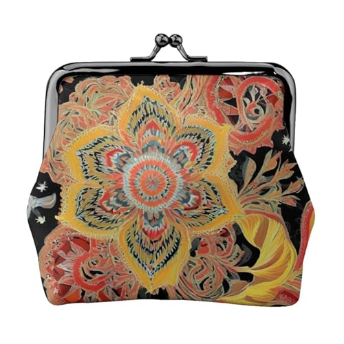 Stilvolle und einzigartige afrikanische Stoff-Patchwork-Print-Geldbörse, schöne Geldbörse mit Kussverschluss, wasserdicht Stilvolle und einzigartige afrikanische Stoff-Patchwork-Print-Geldbörse, schöne Geldbörse mit Kussverschluss, wasserdicht von YANYU