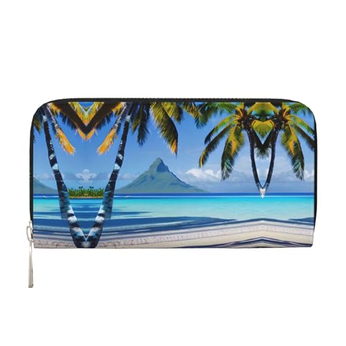 YANYU Tahiti Strände Druck Leder Handgeldbörse Clutch für Frauen Casual und Reisen Gebrauch alle Gelegenheiten Geldbörse, Schwarz, Einheitsgröße, Kunst, Schwarz, One Size, Kunst YANYU Tahiti Strände Druck Leder Handgeldbörse Clutch für Frauen Casual und Reisen Gebrauch alle Gelegenheiten Geldbörse, Schwarz, Einheitsgröße, Kunst, Schwarz, One Size, Kunst von YANYU