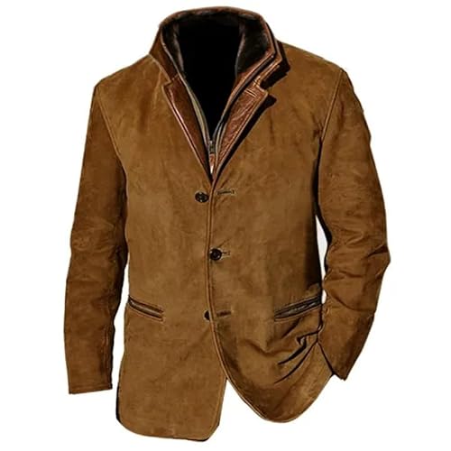 YAODAMAI Herren Heavy Duty Vintage Michigan Arbeitskleidung Jacke Männer und Frauen Vintage American Casual Jacket von YAODAMAI