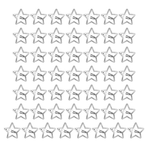 50 Stück elegante stabile Metalllegierung, elegante Stern-Haarspangen, tragbar, für Hochzeiten, Verlobungen und traditionelle Veranstaltungen von YAOGUI