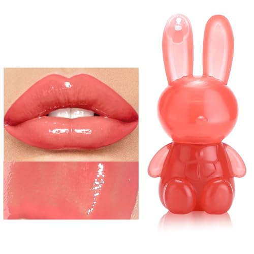 6 Farben Feuchtigkeitsspendende Lipglasurkaninchen Flüssige Lippenstift Nahrhafte Lipgloss Make Up Versorgung Für Frauen Und Mädchen von YAOGUI