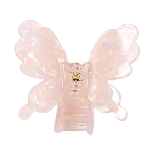Einzigartige Schmetterlingsform Großes Haarkrallen Clip Haarkiefer Clip Schmetterling Fang Barrettes Schmücken Ornamente Acetatklaue von YAOGUI