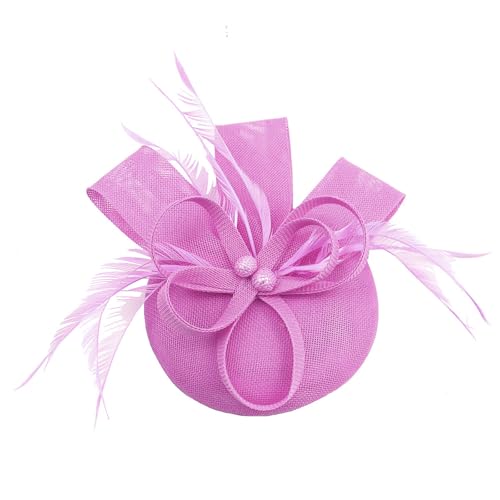 Elegantes Stirnband Damen Fascinators Kopfbedeckung Handgemachtes Haarschmuck für Hochzeitsfeiern und Themenfeiern von YAOGUI