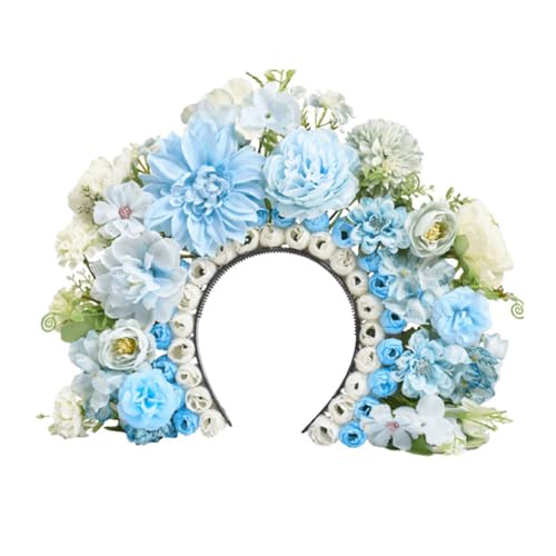 Festival Blumen Kopfbedeckung Set Verstellbares Haar Hoop Mehrfarbige Stirnbänder Elastisch Für Partys Und Hochzeitsfeiern Handwerksangebot Für Anfänger Festival Blumen Kopfbedeckung Set Verstellbares Haar Hoop Mehrfarbige Stirnbänder Elastisch Für Partys Und Hochzeitsfeiern Handwerksangebot Für Anfänger von YAOGUI