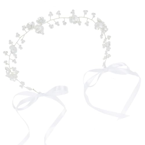 Haarschmuck für Hochzeit, Blumenmädchen, Kunstperlen, Kranz, Haarschmuck für Frauen und Mädchen, besondere Anlässe, Haarschmuck von YAOGUI