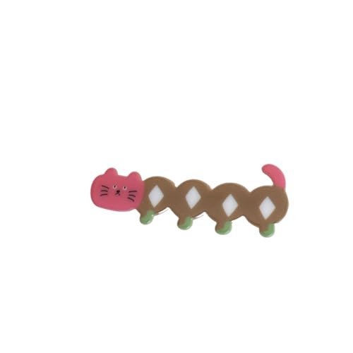 Modische Haarspange aus Acryl, Cartoon-Haarspangen, einzigartiges Haarnadel-Accessoire für Damen Modische Haarspange aus Acryl, Cartoon-Haarspangen, einzigartiges Haarnadel-Accessoire für Damen von YAOGUI