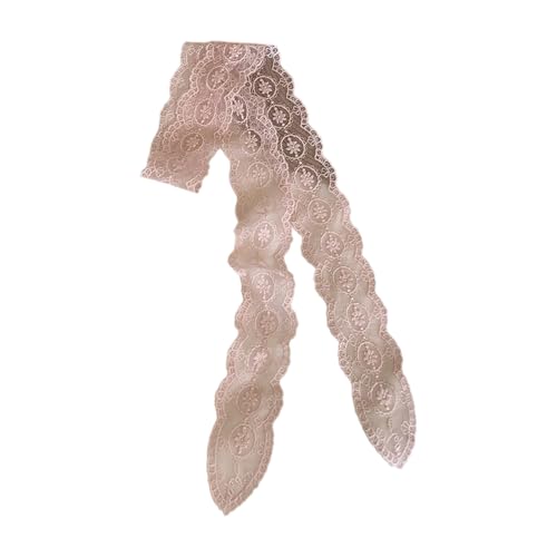 Modisches langes Haarband mit Stickerei, dekoratives Halstuch für Büro, Party oder Veranstaltungen im Freien, dekoratives Haarband von YAOGUI