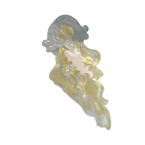 Praktische Acetat-Haarklammer in Quallenform, Haarschmuck, Haarteile, Party-Kopfbedeckung für verschiedene Haartypen Praktische Acetat-Haarklammer in Quallenform, Haarschmuck, Haarteile, Party-Kopfbedeckung für verschiedene Haartypen von YAOGUI