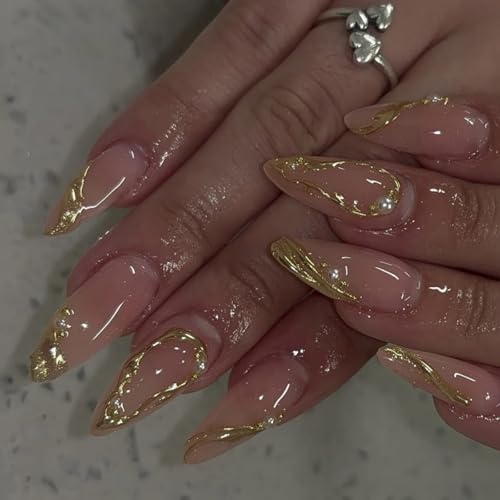 Press on Nails Fake Stick Kleber Falsche Acryl Künstliche Falsche für Kunst Designs Acryl Kleber Nagel für Frauen Klar von YAOGUI