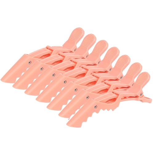 Professionelle Haarspangen für Damen, neutrales Doppelscharnier-Design für Salon-Styling, 7 Stück Professionelle Haarspangen für Damen, neutrales Doppelscharnier-Design für Salon-Styling, 7 Stück von YAOGUI