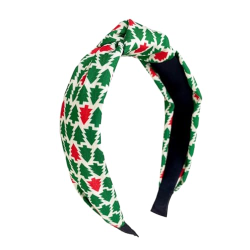 Stirnband für Damen, Weihnachtsdruck, rutschfeste Knoten, Stirnbänder, nützlicher Haarreif, Mädchen, Make-up, Haar-Accessoires, Gesichtswäsche, Stirnbänder für Damen, Großpackung zum Waschen des von YAOGUI