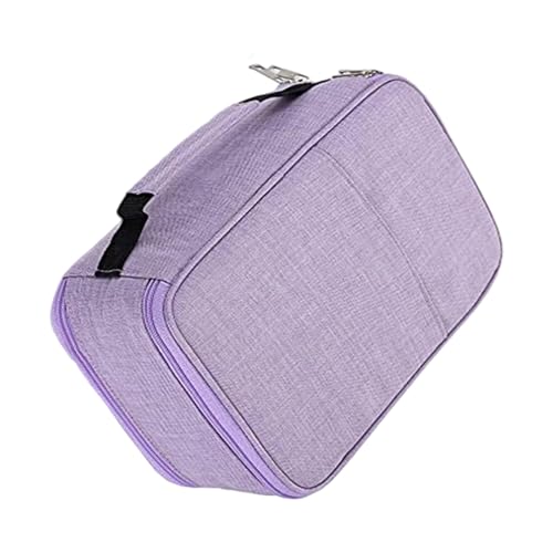 YAOGUI 300 Slots Buntstifte Aufbewahrungstasche Federmäppchen Große Kapazität Bleistift Tasche Organizer für Buntstifte, violett YAOGUI 300 Slots Buntstifte Aufbewahrungstasche Federmäppchen Große Kapazität Bleistift Tasche Organizer für Buntstifte, violett von YAOGUI