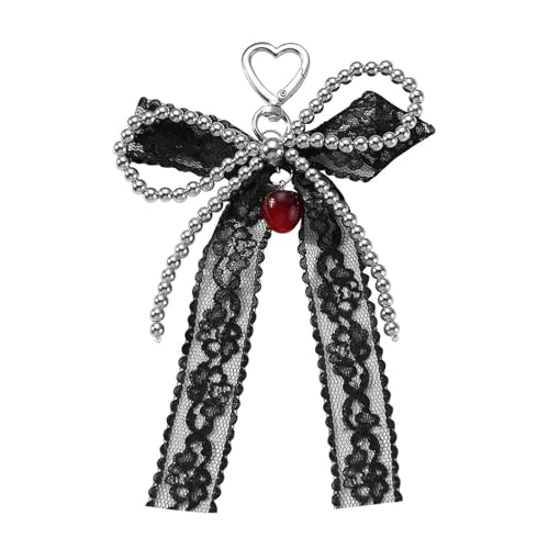 YAOGUI Delicate Perlen Bows Design Keychain Retro Bag Charme Accessoire Ribbon Detaillierungen Fügen Modeanhänger Für Frauen Leichter Charme YAOGUI Delicate Perlen Bows Design Keychain Retro Bag Charme Accessoire Ribbon Detaillierungen Fügen Modeanhänger Für Frauen Leichter Charme von YAOGUI