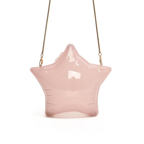 YAOGUI Einzigartige PVC Star Form Abend Geldbeutel Für Frauen Und Mädchen Einzigartige Crossbody Umhängetaschen Für Prom Hochzeit Prom Partys PVC Abend Clutch von YAOGUI
