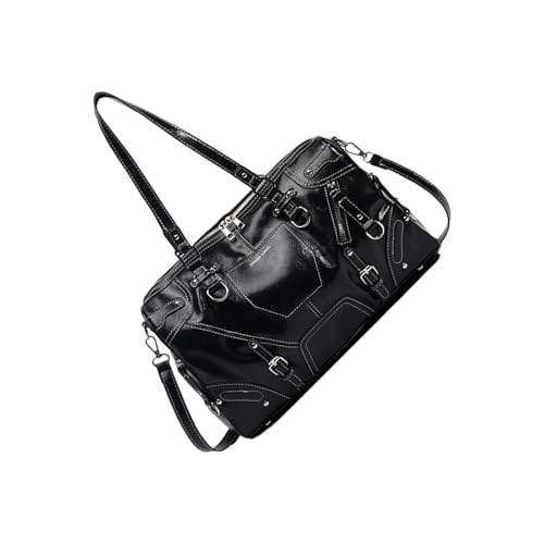 YAOGUI Elegante Retro Crossbody Tasche Mit Mehreren Taschen Bequemes Riemen Freizeit Offit Outfit Essentielles Umhängetaschen Multi Fach Casual Umhängetasche von YAOGUI