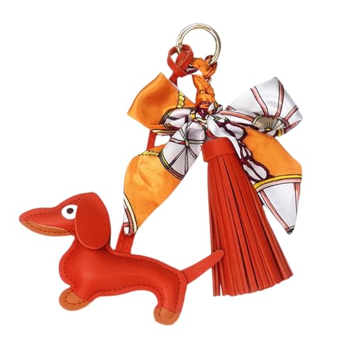 YAOGUI Eleganter Schal Quasten Dackel Dackel Keychain Accessoire Metall Und Ledertextur Geeignet Für Modische Frauen Anwesend YAOGUI Eleganter Schal Quasten Dackel Dackel Keychain Accessoire Metall Und Ledertextur Geeignet Für Modische Frauen Anwesend von YAOGUI