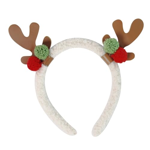 YAOGUI Erwachsene Teenager Weihnachts Stirnband Rentiergeweihes Form Haar Hoop Carnivals Party Kopfbedeckung Prom Party Cosplay Requisiten von YAOGUI