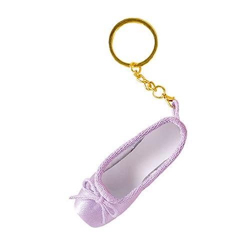 YAOGUI Fabric Ballets Schuhe Keychain Pointe Schuhe Keyrings Handgefertigte Pointe Charm Bag Penddant Geschenk Für Tanzliebhaber von YAOGUI