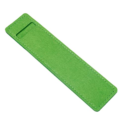 YAOGUI Filzstift für Etui, einfarbig, Füllfederhalter, Schutzhülle, Schutzhülle für Roller, Kugelschreiber, Gelschreiber, Filzhalter, Etui, Bleistift, Schreibwaren, Tasche, tragbare Tasche, grün von YAOGUI
