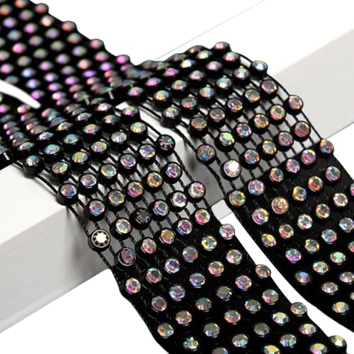 YAOGUI Frauen Funkelnde Strasssteine Halskrawattenschalbindel Schals Dünne Dünne Neckerchief Taillenkette Für Partyabendkrawis Formelle Veranstaltung von YAOGUI