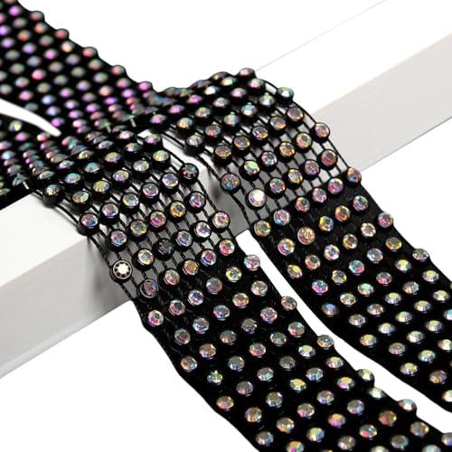 YAOGUI Frauen Funkelnde Strasssteine Halskrawattenschalbindel Schals Dünne Dünne Neckerchief Taillenkette Für Partyabendkrawis Formelle Veranstaltung von YAOGUI