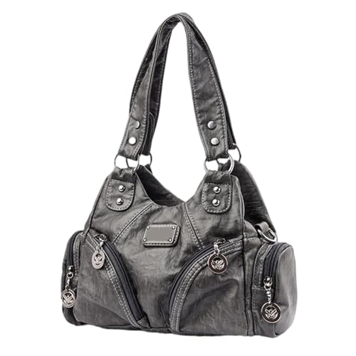 YAOGUI Frauen Mode Handtasche Pendeltasche Einfache Umhängetasche Top Retro Crossbod von YAOGUI