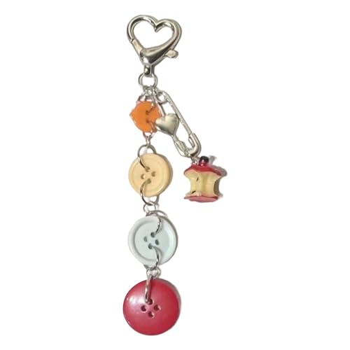 YAOGUI Handy-Anhänger für Damen, stilvolle Handy-Dekoration für Tasche, Geldbörse, Rucksack, Knopf, Handy-Charm YAOGUI Handy-Anhänger für Damen, stilvolle Handy-Dekoration für Tasche, Geldbörse, Rucksack, Knopf, Handy-Charm von YAOGUI