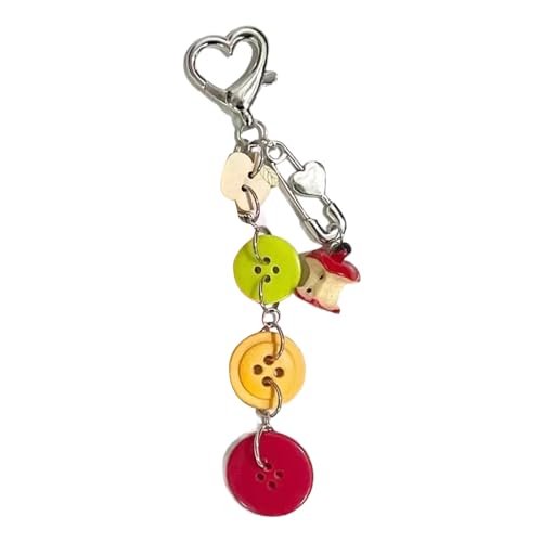 YAOGUI Handy-Anhänger für Damen, stilvolle Handy-Dekoration für Tasche, Geldbörse, Rucksack, Knopf, Handy-Charm YAOGUI Handy-Anhänger für Damen, stilvolle Handy-Dekoration für Tasche, Geldbörse, Rucksack, Knopf, Handy-Charm von YAOGUI