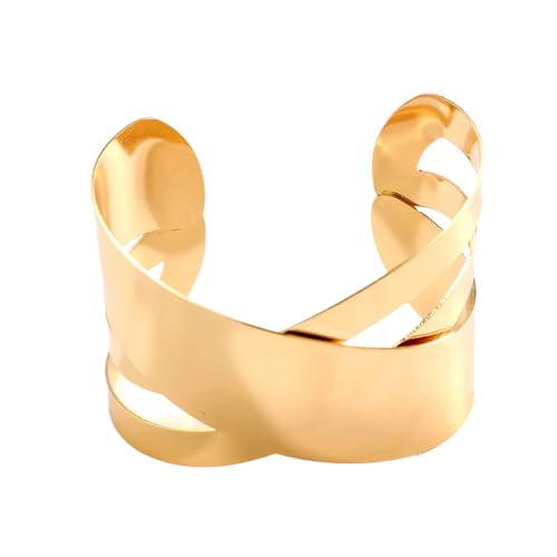 YAOGUI Hip Hop Unregelmäßige Armreifen Punk Breite Geometrische Armbänder Party Schmuck Metall Textur Für Frauen Und Männer Anwesend YAOGUI Hip Hop Unregelmäßige Armreifen Punk Breite Geometrische Armbänder Party Schmuck Metall Textur Für Frauen Und Männer Anwesend von YAOGUI