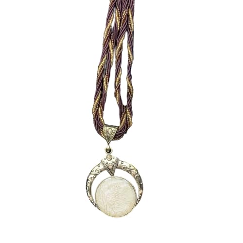 YAOGUI Kurze, elegante Halskette mit künstlerischen Perlen, Schmuck-Accessoire für Strandpartys und den täglichen Gebrauch von YAOGUI