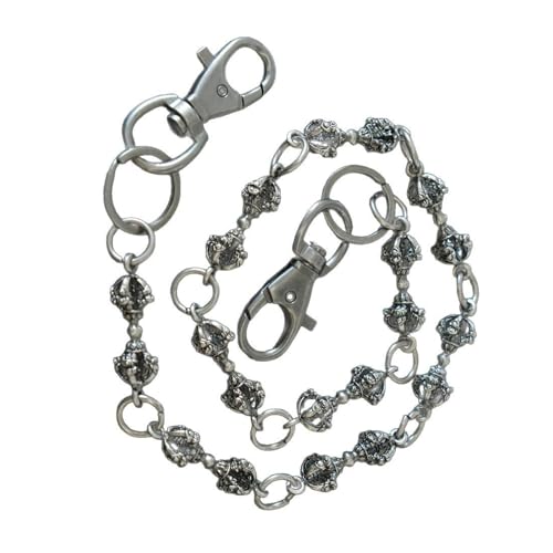 YAOGUI Mode Robuste Legierungs Punk Kette Mit Mächtigem Design Schmuckzubehör Für Musikfestivals Und Partys von YAOGUI