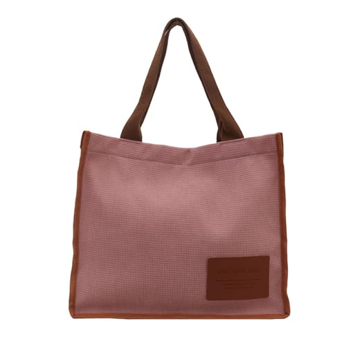 YAOGUI Praktische Canvas Pendlertasche Für Frauen Leichte Geräumige Schulter Freizeit Handtasche Für Arbeiten College Täglich Nutzung Schulter von YAOGUI