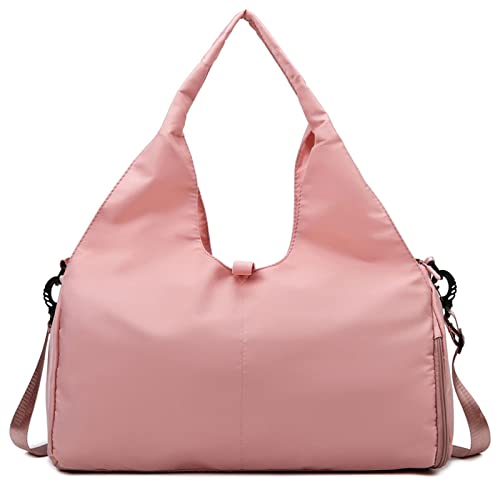 YAOGUI Reisetasche, Kabinentasche, Turnbeutel für Damen, Reise-Schultertaschen mit Schuhfach, Sport-Yoga-Tasche, Lieferumfang:, 19.29x8.26x9.84in von YAOGUI