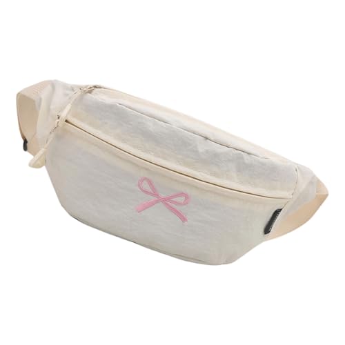 YAOGUI Stilvolle Bögen Crossbody Tasche Mit Verstellbaren Riemen Chest Taschen Für Telefon Brieftasten Kompakte Design Schulterbetreuung Multi Color Crossbody Geldbörse von YAOGUI