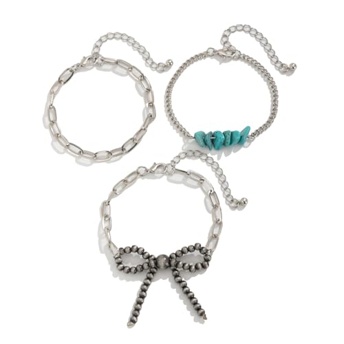 YAOGUI Stilvolles Perlen-Halsketten-Set für Damen, verstellbare Länge, geeignet für verschiedene Halsgrößen, einzigartiges Design von YAOGUI