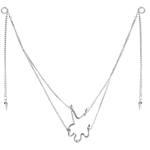 YAOGUI Unverwechselbare Punkflüssigkeitsgesichts Ornament Maske Nasenzubehör Für Musikfestivals Maskerade Partyzubehör Bequeme Tragbare Kunst von YAOGUI