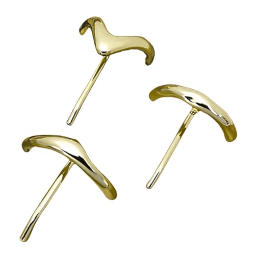 YAOGUI Vintage Metal Hair Clamps Accessoires Metallic Hair Claw Mit Einzigartigen Designs Haarnadeln Für Moderne Friseur Benötigt Geometrische Haarklammern von YAOGUI