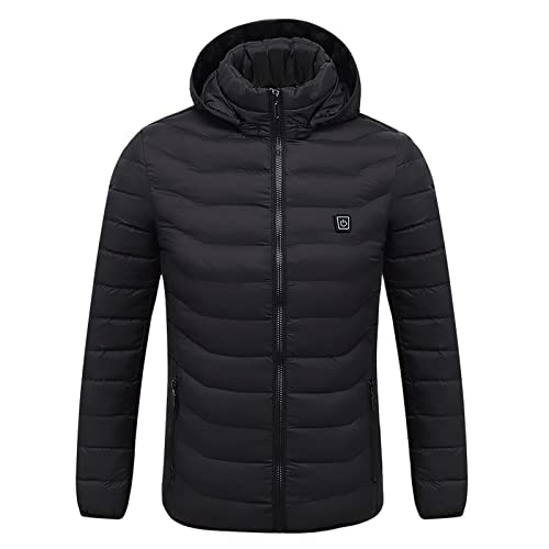YAOJIWANG 2024 Beheizte Jacke Unisex Sale,Elektrische Heizjacke mit 3 Temperaturstufen,11 Graphen Heizelementen Warme Jacke USB Beheizbare Kapuzenjacke Motorrad Wandern Skifahren Camping Outdoorjacke YAOJIWANG 2024 Beheizte Jacke Unisex Sale,Elektrische Heizjacke mit 3 Temperaturstufen,11 Graphen Heizelementen Warme Jacke USB Beheizbare Kapuzenjacke Motorrad Wandern Skifahren Camping Outdoorjacke von YAOJIWANG