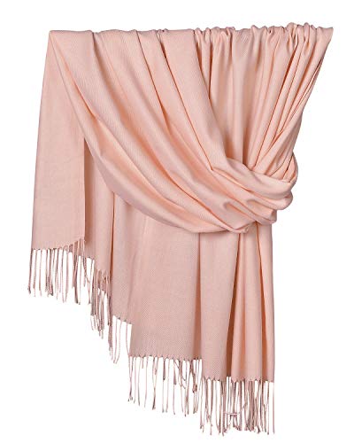 YAOMEI Unisex Damen Herren Schal Schlauchschal, 2018 Winter Feinstrick Halstücher Stolen Umschlagtücher Schal Warmes Halstuch (78.74 * 27.56 Zoll (200cm * 70cm), Pink2) von YAOMEI