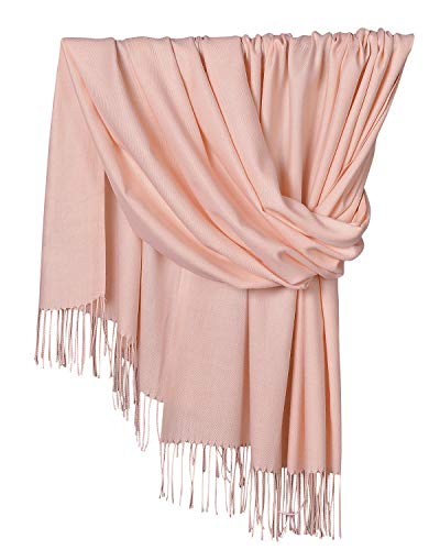 YAOMEI Unisex Damen Herren Schal Schlauchschal, 2018 Winter Feinstrick Halstücher Stolen Umschlagtücher Schal Warmes Halstuch (78.74 * 27.56 Zoll (200cm * 70cm), Pink2) von YAOMEI