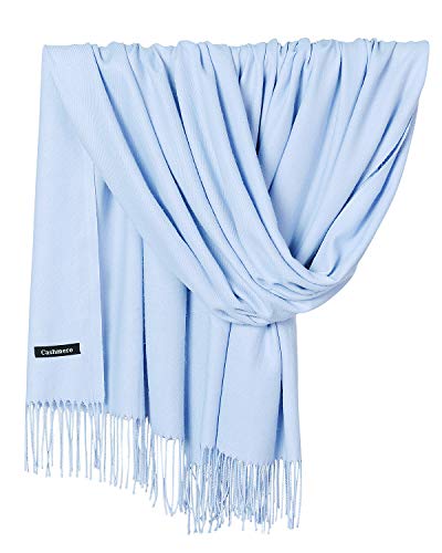 YAOMEI Unisex Damen Herren Schal Schlauchschal, 2018Winter Feinstrick Halstücher Stolen Umschlagtücher Schal Warmes Halstuch (78.74 * 27.56 Zoll (200cm * 70cm), Blau) von YAOMEI