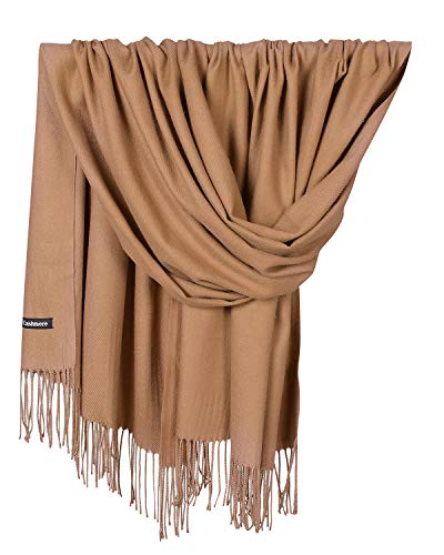 YAOMEI Unisex Damen Herren Schal Schlauchschal, 2018Winter Feinstrick Halstücher Stolen Umschlagtücher Schal Warmes Halstuch (78.74 * 27.56 Zoll (200cm * 70cm), Khaki) von YAOMEI