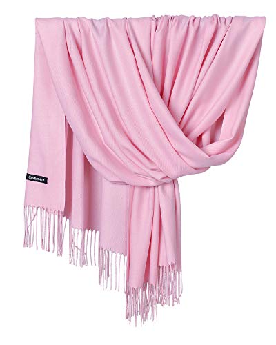 YAOMEI Unisex Damen Herren Schal Schlauchschal, 2018Winter Feinstrick Halstücher Stolen Umschlagtücher Schal Warmes Halstuch (78.74 * 27.56 Zoll (200cm * 70cm), Pink) von YAOMEI