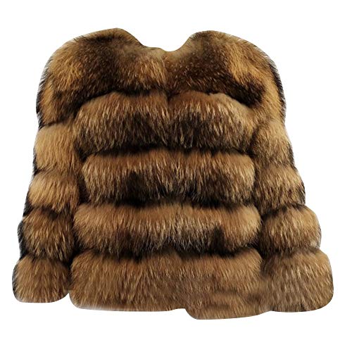 YAOTT Damen Kurz Kunstpelzmantel Lässig Dicke Kunstpelz Dick Cardigan Jacke Große Größen, Jacke Winterjacke Outwear Warm Pelzjacke Pelzmantel Luozi XS von YAOTT