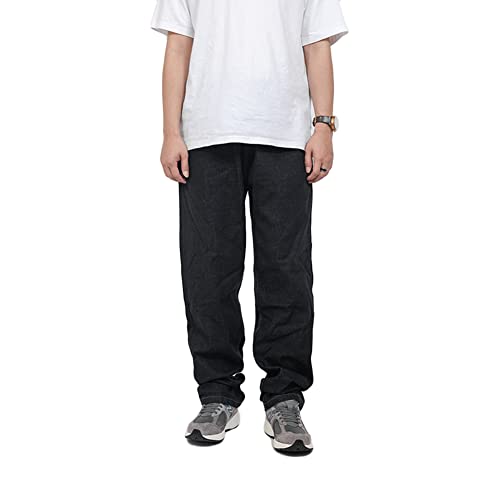 YAOTT Herren Jeans Hose Denim Stretch Regular Fit Jeanshose Tapered Jeans Stretchhose Jeanshose Sweathose Freizeithose,Schwarz,40 von YAOTT