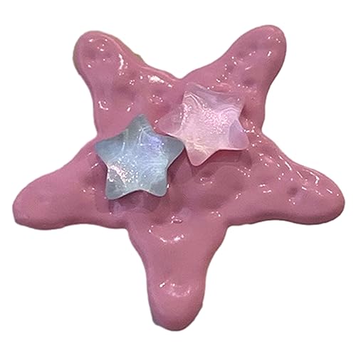 Zarte Jelly Star Haarspangen Clip Haarnadel Süßes Mädchen Haar Lady Shimmering Star von YAPAILANG