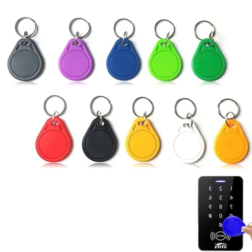 YAPKOLV IC-Karten 10er Pack - Vielseitige Anwendung für Zutrittskontrolle, Kassensysteme und mehr von YAPKOLV